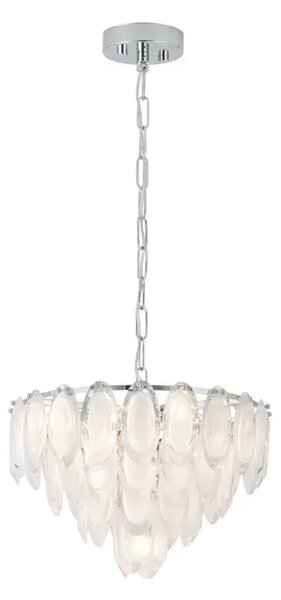 VISILICA 7xE14, 7X40W, PROM 485, KROM/KRISTAL CARVARIO 39721
