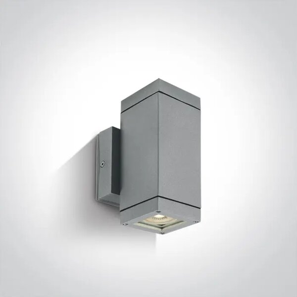ZIDNA LAMPA 2X35W/GU10 IP54 SIVA DM67130A/G#