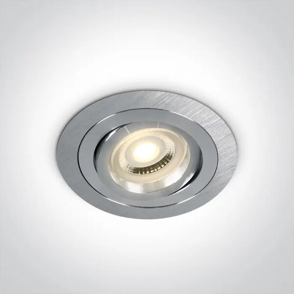 UGRADBENA SVJETILJKA 1×GU10/50W/MR16/230V IP20 ALUMINIJ DM11105ABG/AL