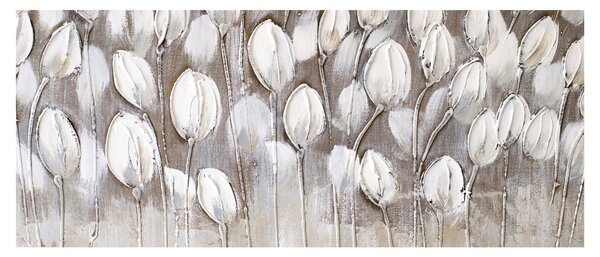Slika - Strukturirani tulipani (120x50 cm)