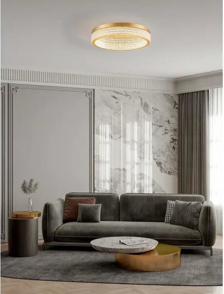 KINARA PLAFONJERA LED /3000K/70W/3666Lm/PLATINUM GOLD NL9019741