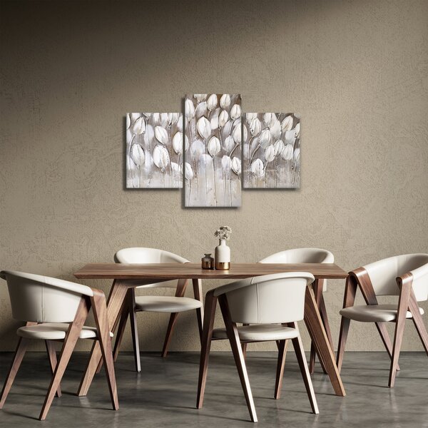 Slika - Strukturirani tulipani (90x60 cm)