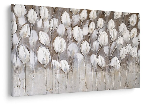 Slika - Strukturirani tulipani (90x60 cm)