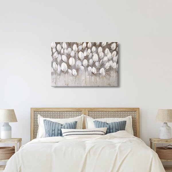 Slika - Strukturirani tulipani (90x60 cm)