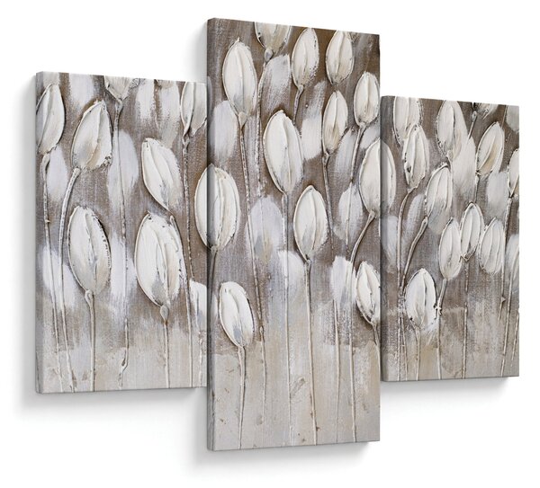 Slika - Strukturirani tulipani (90x60 cm)