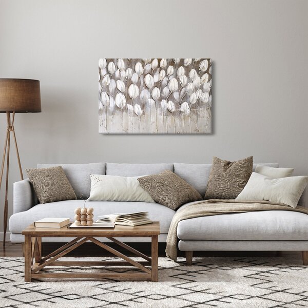 Slika - Strukturirani tulipani (90x60 cm)