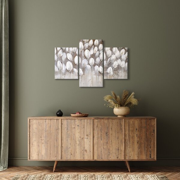 Slika - Strukturirani tulipani (90x60 cm)