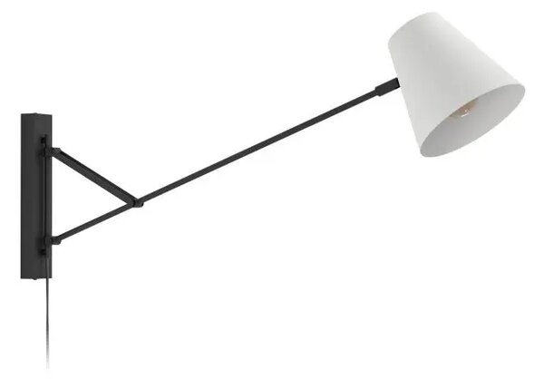 ZIDNA LAMPA 1xE27 BIJELA FORCADET 900865