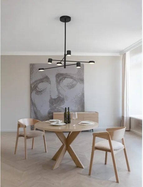 NORDIK VISILICA LED 28W/3000K/594,5lm/DIMM/IP20/CRNA NL9080121