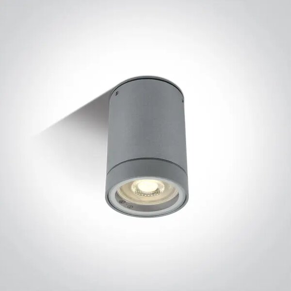 STROPNA SVJETILJKA 1×GU10/35W/230V IP54 SIVA DM67130C/G