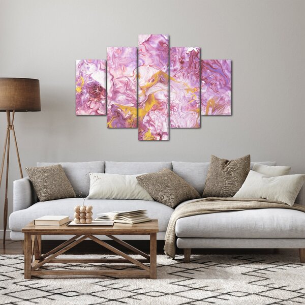 Slika - Ružičasta apstrakcija (150x105 cm)