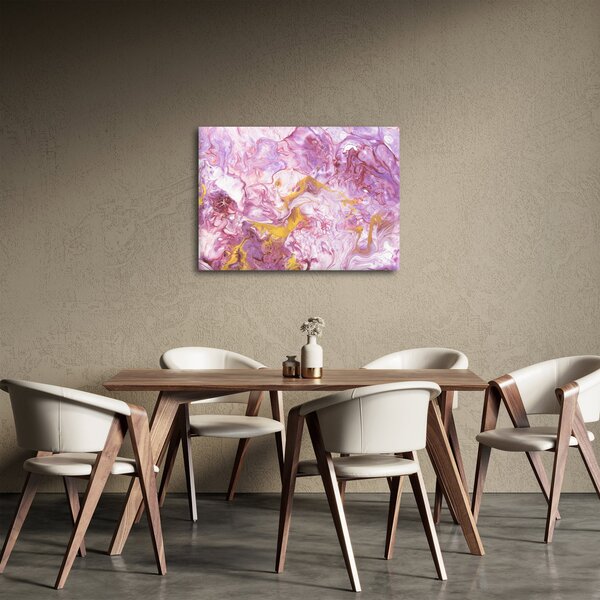 Slika - Ružičasta apstrakcija (70x50 cm)