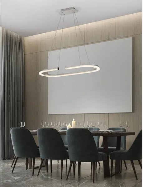 ELMO VISILICA LED/3500K/48W/2986Lm/CHROME NL9019732