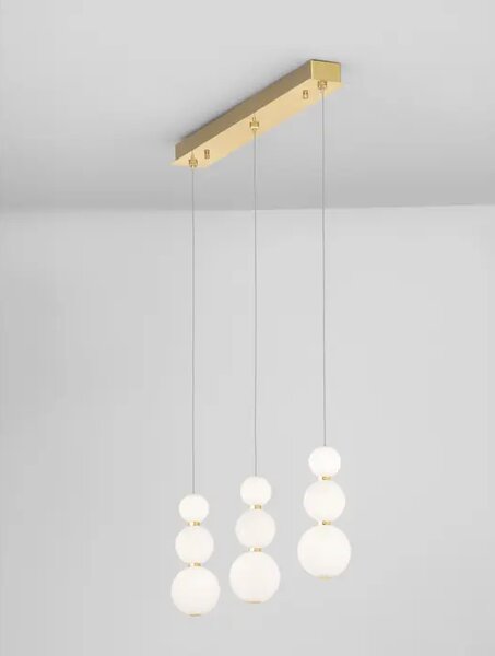 PERLA VISILICA LED 24W/3000K/2264,76lm/DIMM/IP20/ZLATNA NL9695243