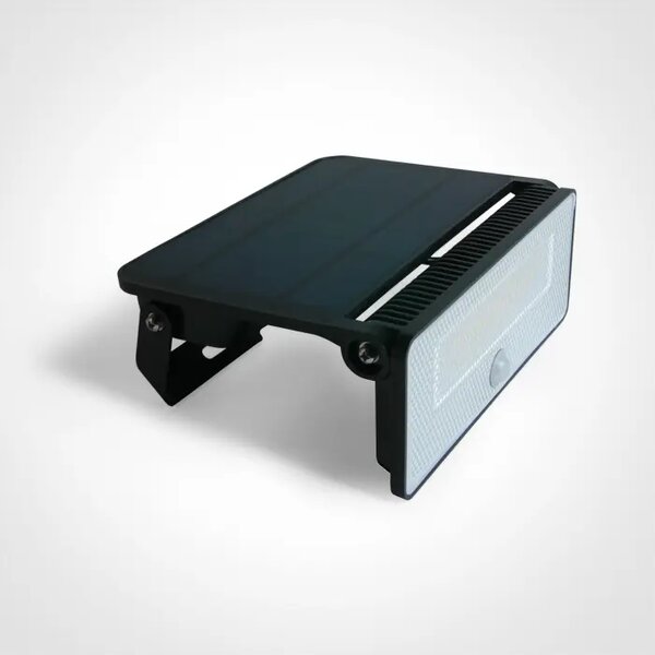 SOLARNO SVJETLO CRNO 12W CW IP54 SENSOR DM65748/B/C