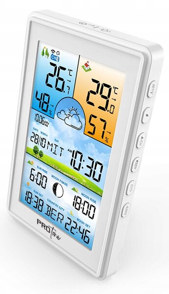 LCD bežično digitalno vrijeme + vanjska jedinica