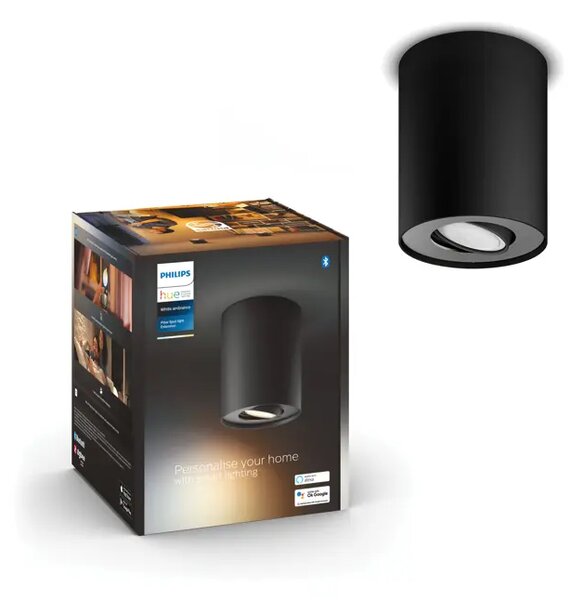 PHILIPS HUE LED reflektor (spot) PILLAR EXT.SINGLE SPOT BLACK 1X4.2W? 8720169319998