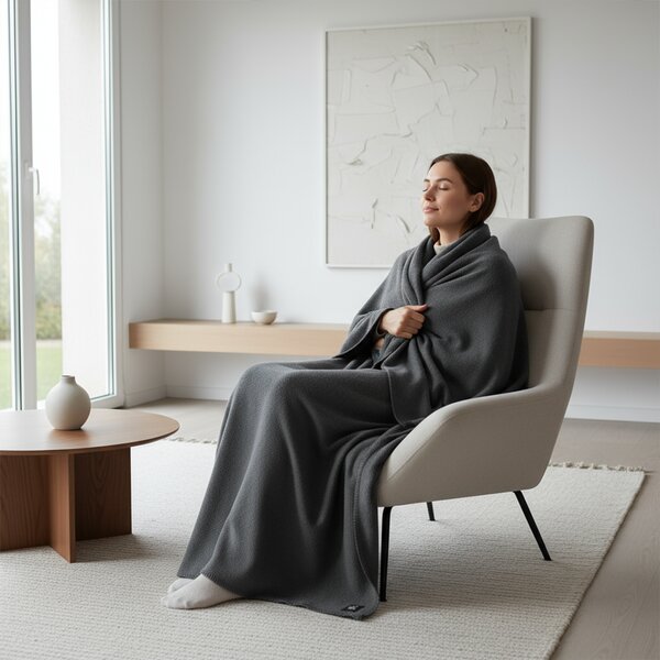 Deka Domus 150x200 cm – Tamno siva