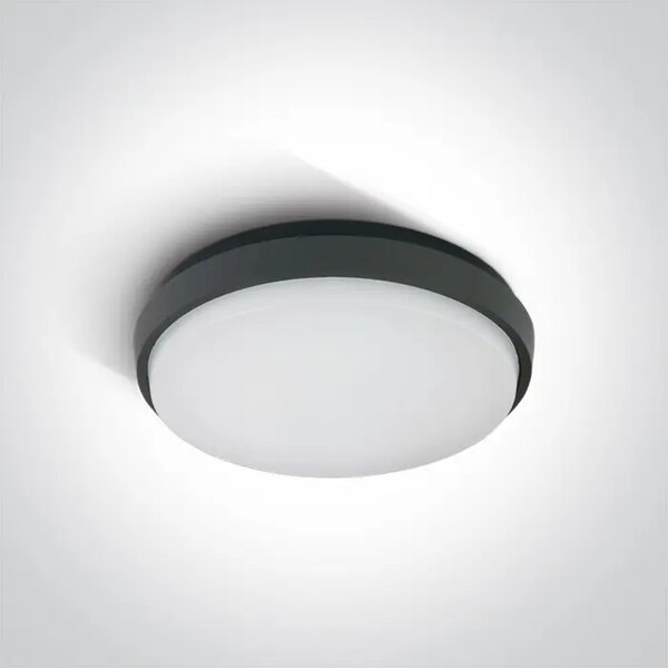 PLAFONJERA LED/30W/2500lm/3000K/230V IP54 ANTRACIT DM67363/AN/W