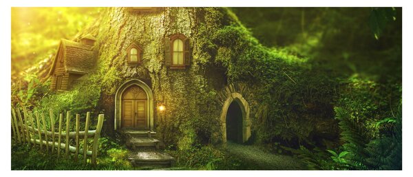 Slika - Šuma iz bajke (120x50 cm)