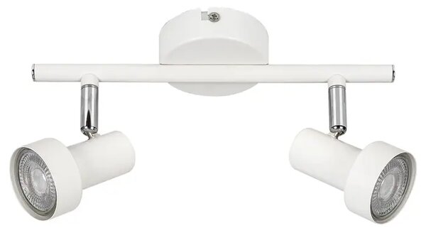KONRAD REFLEKTOR GU10 2X MAX 50/BIJELA/IP20 RA5355
