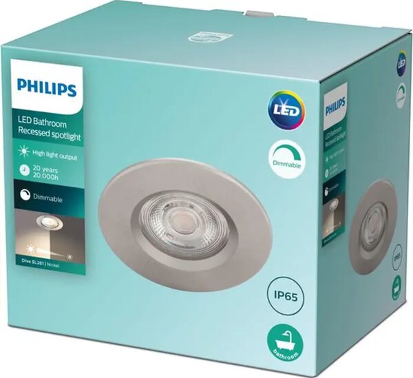 Dive PHILIPS UGRADBENA SVJETILJKA SL261 RD 070 5W 27K N HV IP65L 8718699755669