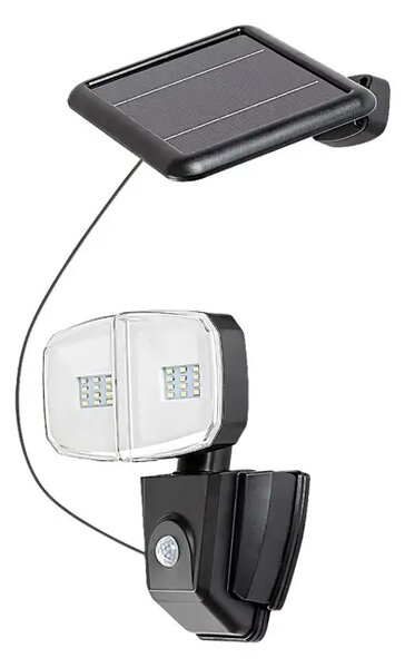 ZLARIN SOLARNA SVJETILJKA LED 12/CRNA/IP44/700lm RA77012