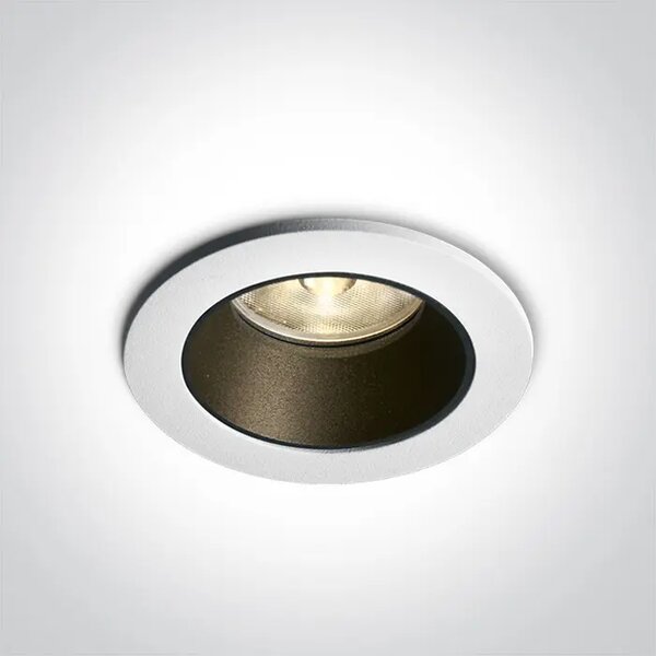 UGRADBENA SVJETILJKA LED/7W/3000K/550lm/35°/700mA IP20 BIJELA DM10107K/W/W