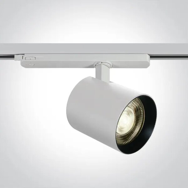 REFLEKTOR ZA ŠINU LED/20,25,30,25W/3000K/2400-4200lm/38°/230V BIJELI DM65660BT/W/W