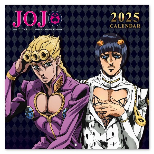 Kalendar 2025 Jojo‘s Bizarre Adventura