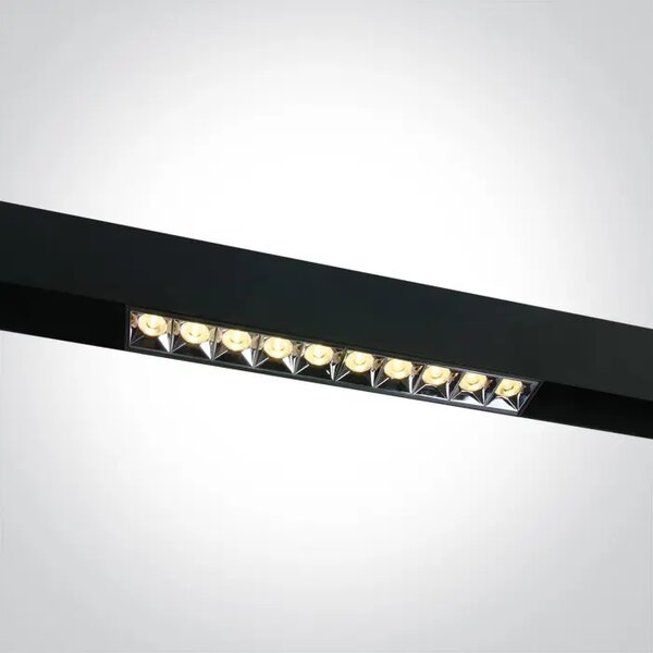 ŠINSKI REFLEKTOR LED/22W/3000K/1760lm/38°/48V 270mm MAXI CRI90 ON-OFF CRNI DM42102B/B/W