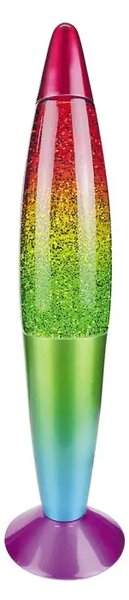 GLITTER RAINBOW DEKORATIVNA SVJETILJKA E14 1X MAX G45 15/VIŠEBOJNA/IP20 RA7008#