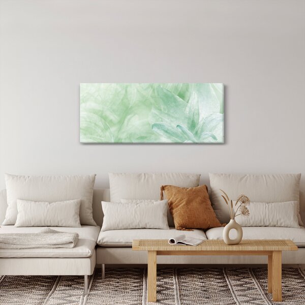 Slika - Zeleni cvijet (120x50 cm)