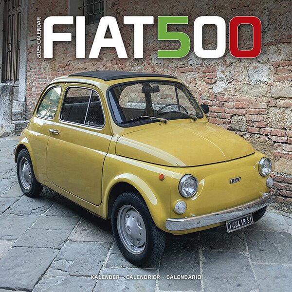 Kalendar 2025 Fiat 500