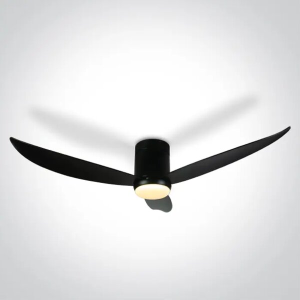 STROPNI VENTILATOR 35W LED 22W CCTV IP20 230V CRNI DM6302C/B/V