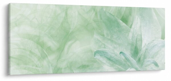 Slika - Zeleni cvijet (120x50 cm)
