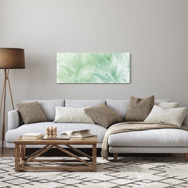 Slika - Zeleni cvijet (120x50 cm)