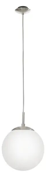 VISILICA 1xE27 fi200 NIKL-MAT-OPAL RONDO 85261