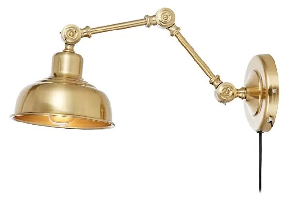 GRIMSTAD ZIDNA SVJETILJKA 1L DARK BRASS E27 MA108115