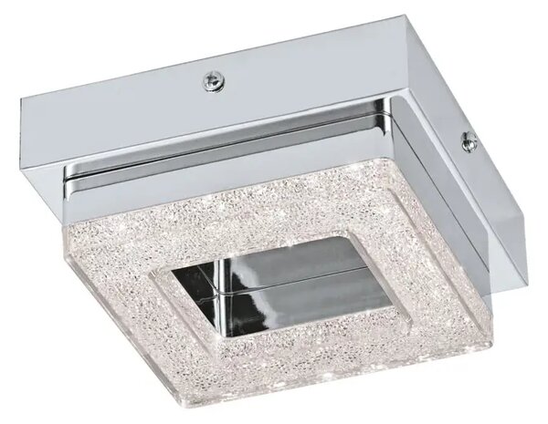 PLAFONJERA 1xLED 1X4W, KROM/KRISTAL FRADELO 95655