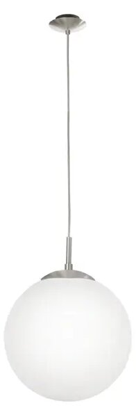 VISILICA 1xE27 fi300 NIKL/MAT/OPAL RONDO 85263