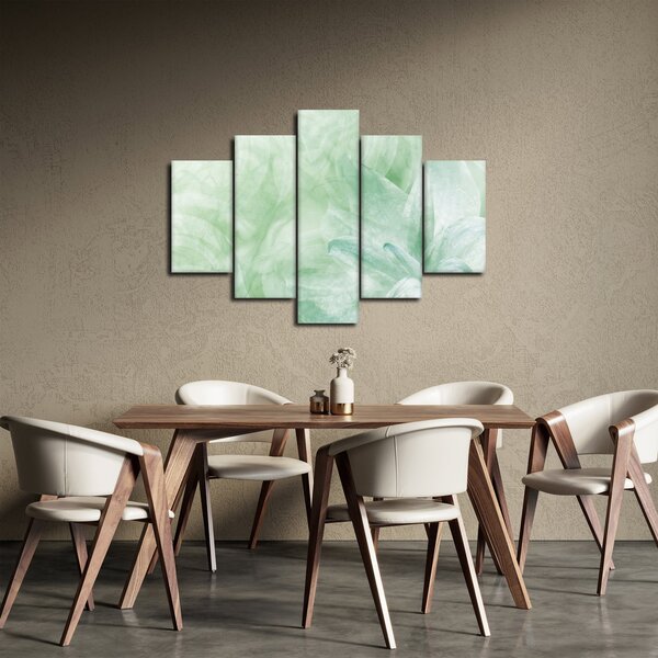Slika - Zeleni cvijet (150x105 cm)
