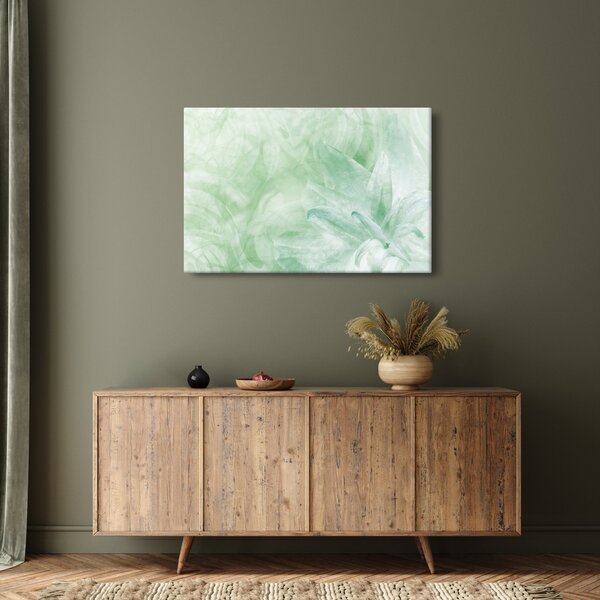 Slika - Zeleni cvijet (90x60 cm)