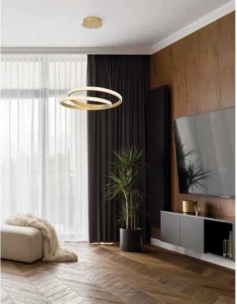 GRANIA VISILICA LED 25W/3000K/1900lm/DIMM/IP20/MATT ZLATNA NL9818510
