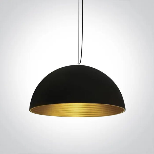 VISILICA CRNA E27 BRASS REFLEKTOR DM63022A/B/BS