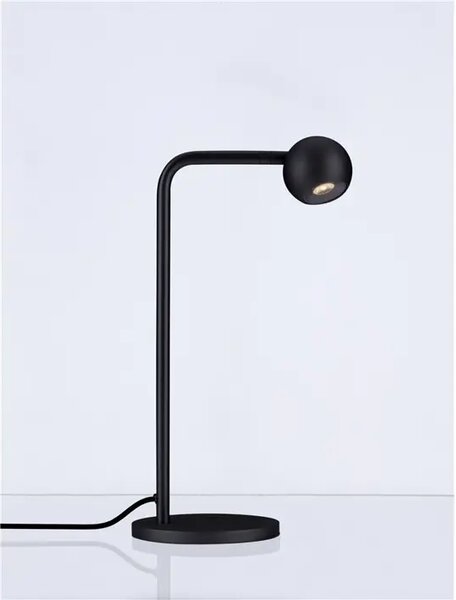 SFERA STOLNA LAMPA LED /3000K/6W/514Lm/CRNA NL9540253