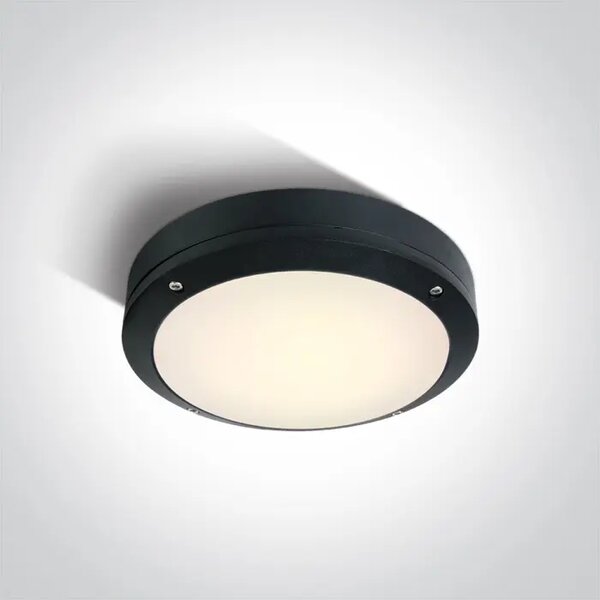 PLAFONJERA LED IP54/10W WW CRNA DM67442/B/W