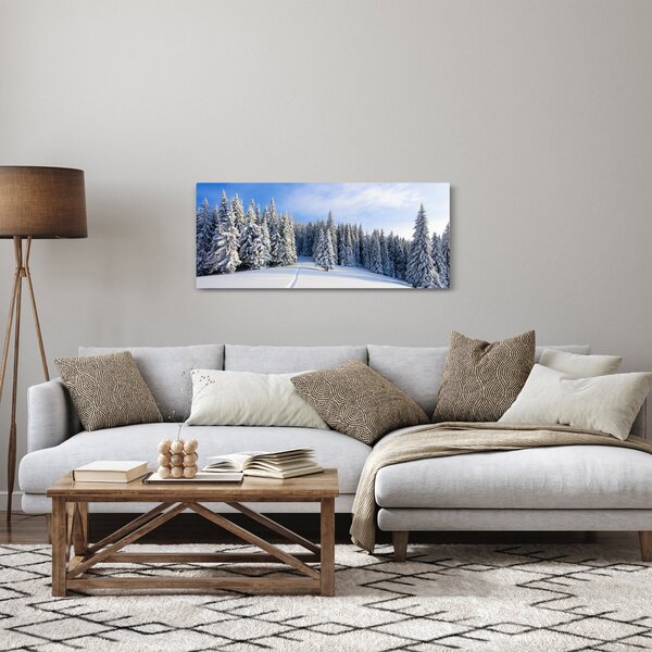 Slika - Zima u šumi (120x50 cm)