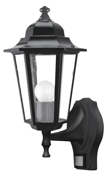 VELENCE VANJSKA ZIDNA SVJETILJKA E27 1X MAX 60/CRNA/IP43 RA8217