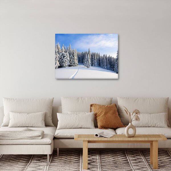 Slika - Zima u šumi (70x50 cm)